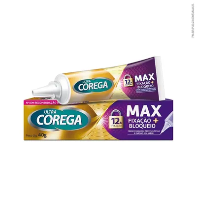 Corega Fixador De Prótese Ultra Creme Sem Sabor 40G preço