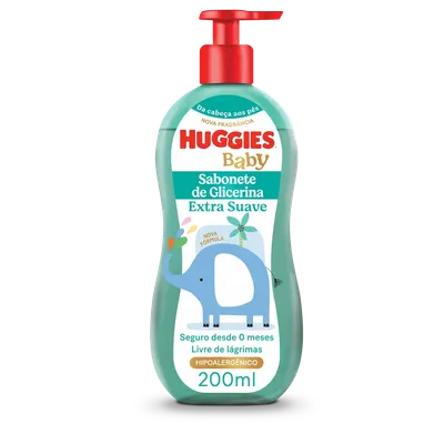 Sabonete Líquido Huggies Extra Suave 200Ml preço