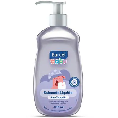Sabonete Líquido Baruel Baby Sono Tranquilo 400ml