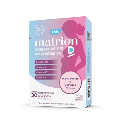 Suplemento Alimentar Matrion D 30 Comprimidos Revestidos
