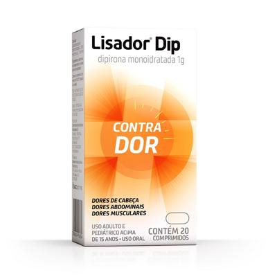 Lisador Dip 1g 20 Comprimidos