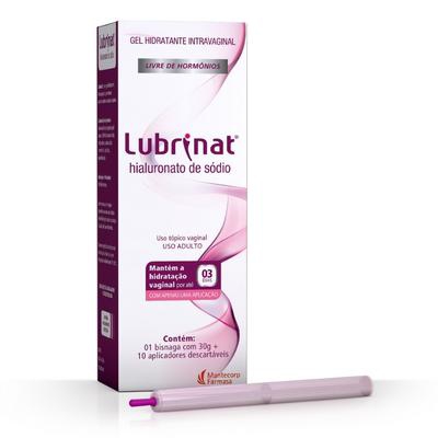 Gel Hidratante Intravaginal Lubrinat 30g + 10 Aplicadores