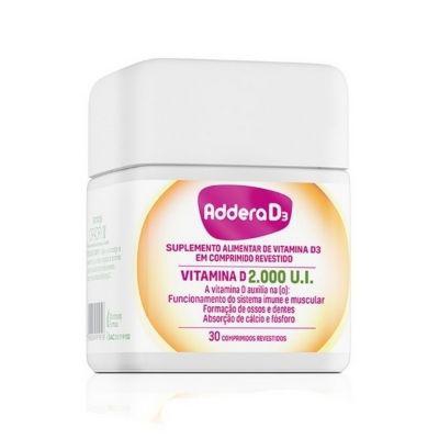 Vitamina Addera D3 2000UI 30 Comprimidos