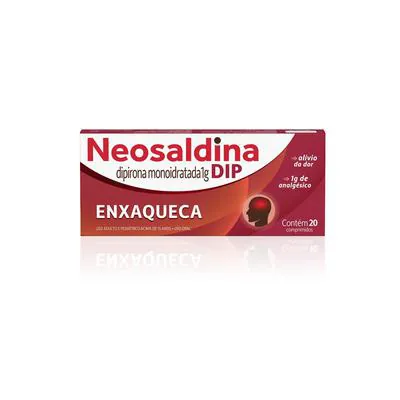 Neosaldina Dip 1g 20 Comprimidos