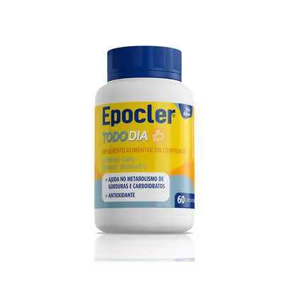 Suplemento Alimentar Epocler Todo Dia 60 Comprimidos