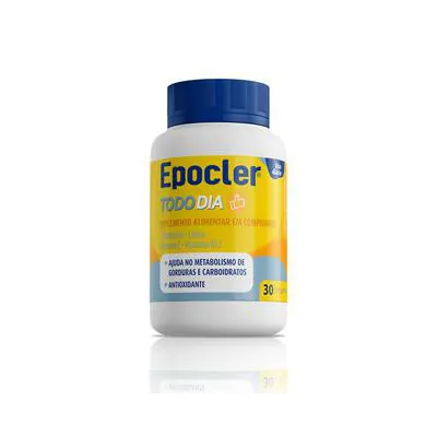 Suplemento Alimentar Epocler Todo Dia 30 Comprimidos