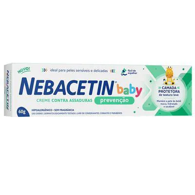 Nebacetin Baby Prevenção Assaduras 60g