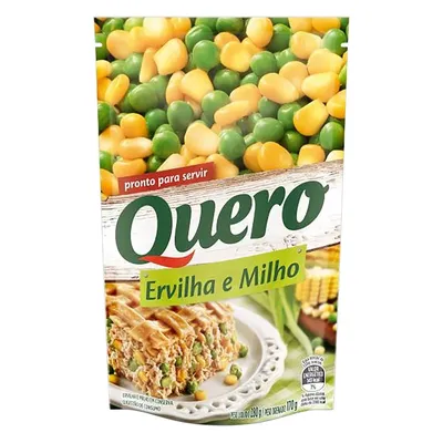 Ervilha e Milho Quero Sachê 170g