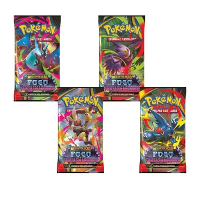 Booster Unitário Pokémon Copag (Pacotes Sortidos)