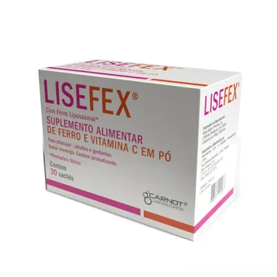 Suplemento Alimentar Lisaflex Morango 30 Sachês
