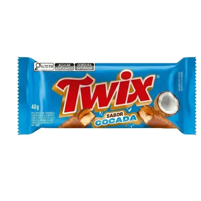Chocolate Twix Cocada 40 gramas