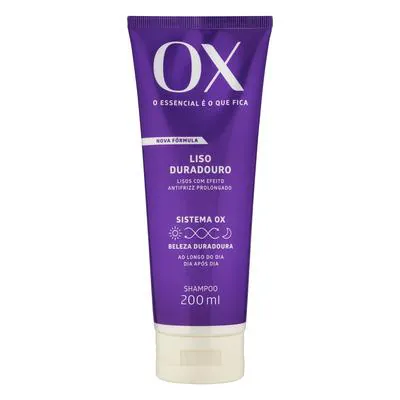 Shampoo Ox Liso Duradouro 200ml
