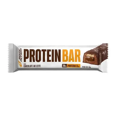 Barra Proteina Bodyaction Chocolate Ao Leite 55gr