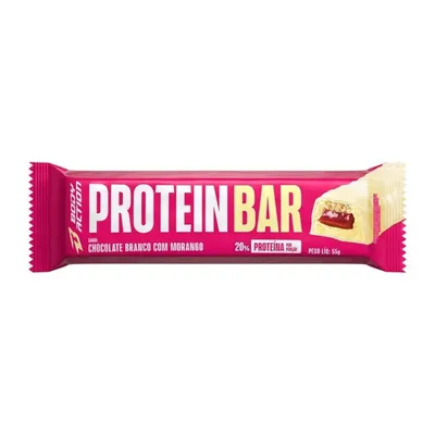 Barra Proteina Bodyaction Chocolate Branco 55gr