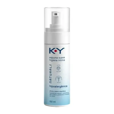 Espuma para Higiene Íntima KY Naturals Todo Dia 150ml