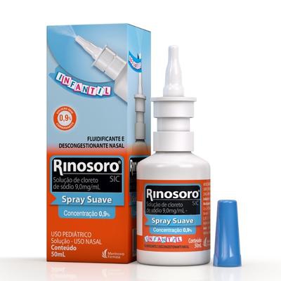 Rinosoro Sic Infantil 9mg Solução Nasal Spray 50ml