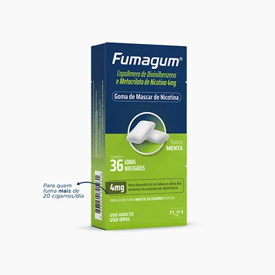 Fumagum Menta 2mg 36 Gomas