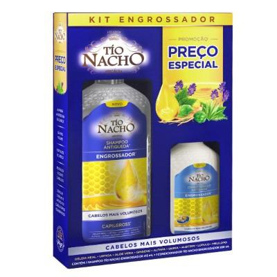 Kit Tio Nacho Engrossador Antiqueda com Shampoo 415ml e Condicionador 200ml