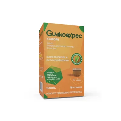 Guakoexpec Xarope 0,1Mg/Ml 150Ml Vitamedic