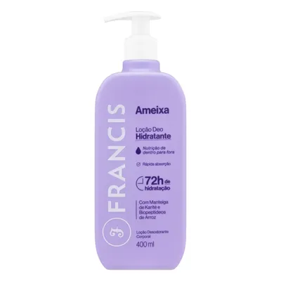 Loção Hidratante Francis Ameixa Pump 400ml