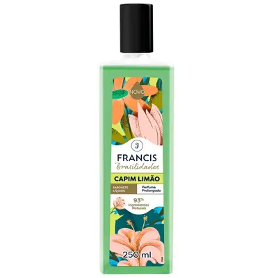 Sabonete Liquido Francis Brasilidade Capim Limão 250ml