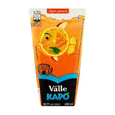 Suco Del Valle Kapo Laranja 200ml