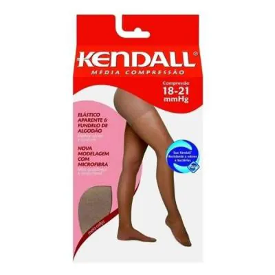 Meia Calça Kendall Média Compressão M  Mel