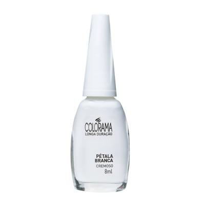 Esmalte Colorama Creme Pétala Branca 8ml