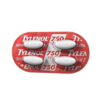 Tylenol 750mg 4 Comprimidos