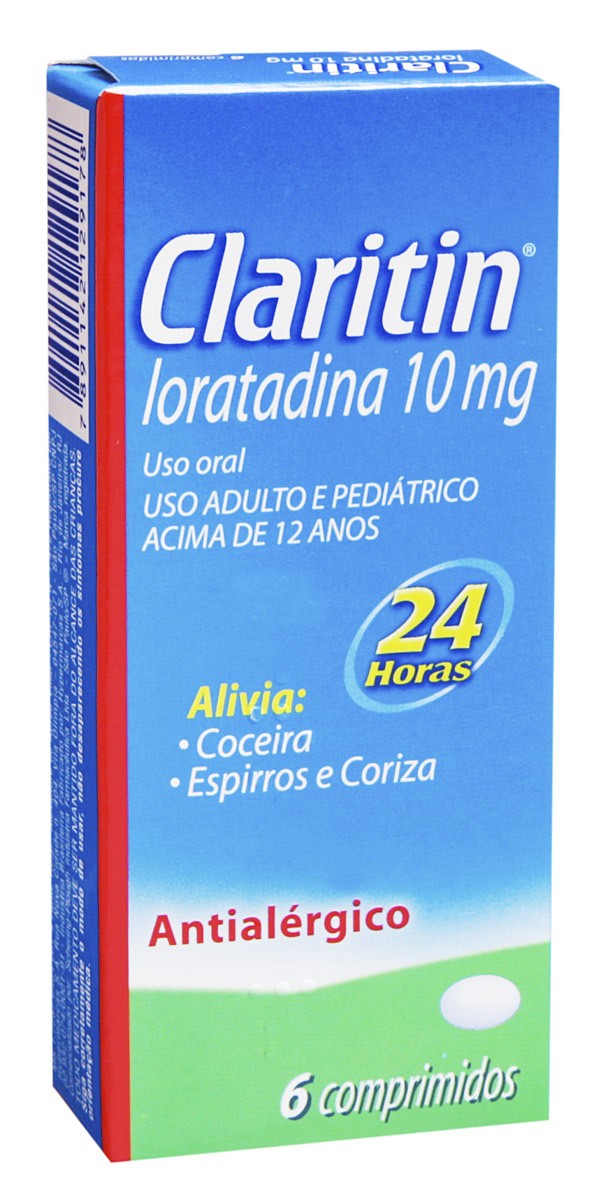 Claritin 10mg 6 Comprimidos