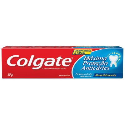 Creme Dental Colgate Máxima Proteção Anticáries 50g