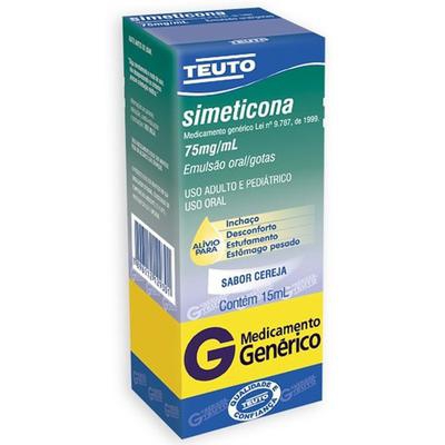 Simeticona Teuto 75mg Gotas 15ml