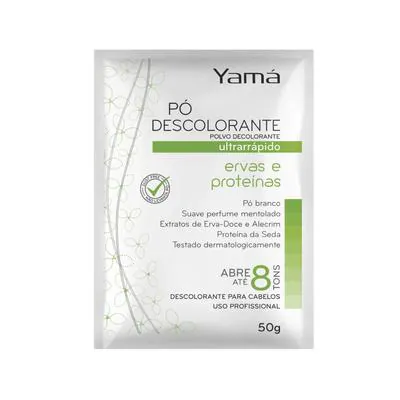 Descolorante Yamá Ervas E Proteínas 50g