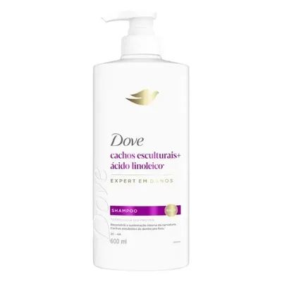 Shampoo Dove Bond Cachos 600ML