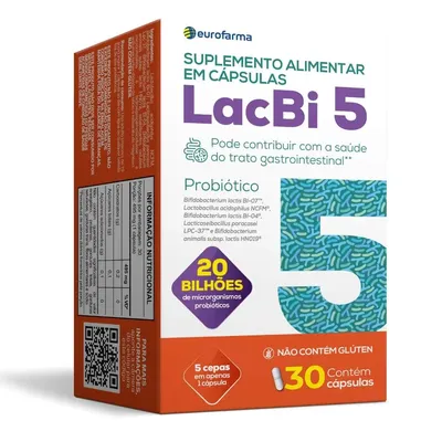 Probiótico Lacbi 5 30 cápsulas