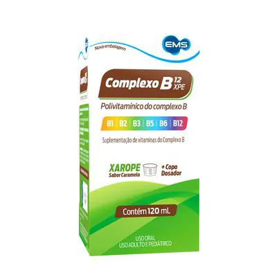 Complexo B Xarope 120ml Ems