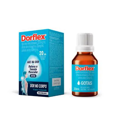 Dorflex 35mg + 300mg + 50mg Solução Oral Com 20ml