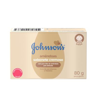 Sabonete Infantil Johnson's Baby Amêndoas 80g