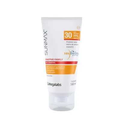 Protetor Solar Sunmax Sensitive FPS30 Family 160g