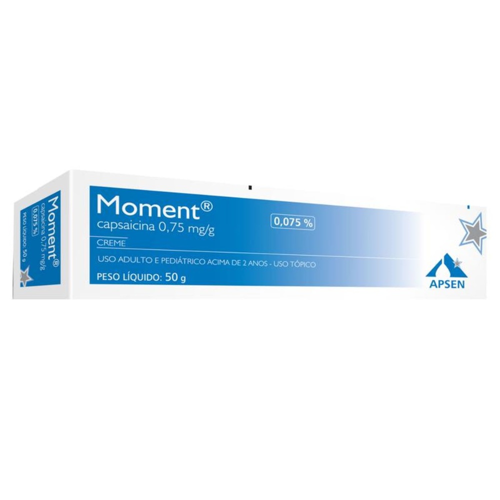 Moment 0,025% Creme Dermatológico Com 50g