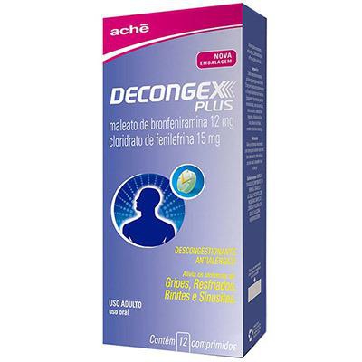 Descongex Plus 12 Comprimidos