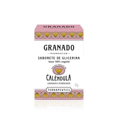 Sabonete Glicerina Granado Terrapeutics Calêndula 90g