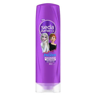 Condicionador Seda Juntinhos Frozen Brilho Encantado Infantil 300ml
