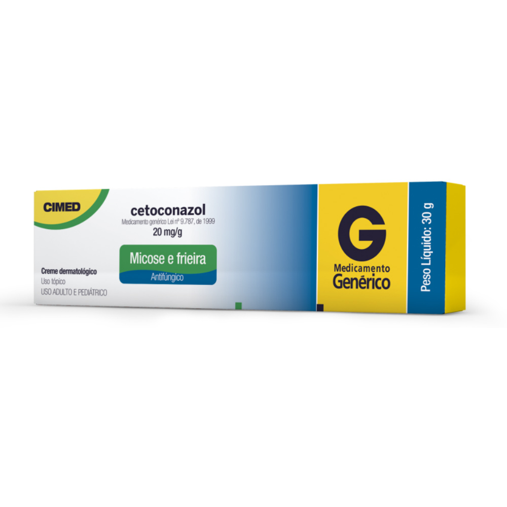 Cetoconazol Creme 20mg 30g