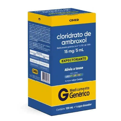 Xarope Cloridrato de Ambroxol Infantil Cimed 120ml