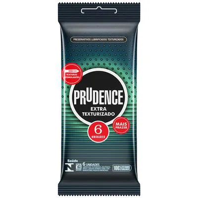 Preservativo Prudence Extra Texturizado 6 Unidades