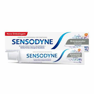 Creme Dental Sensodyne Branqueador Extra Fresh 90g