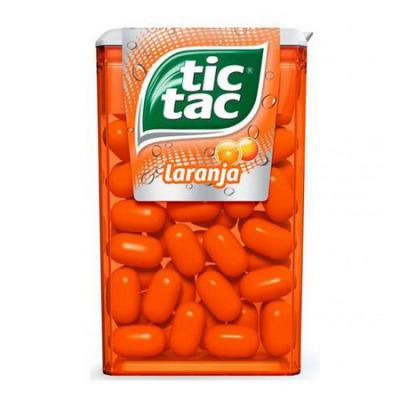 Bala Tic Tac Laranja 16/14,5g