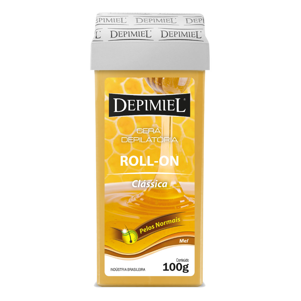 Cera Depilatória Roll-on Depimiel Clássica 100g