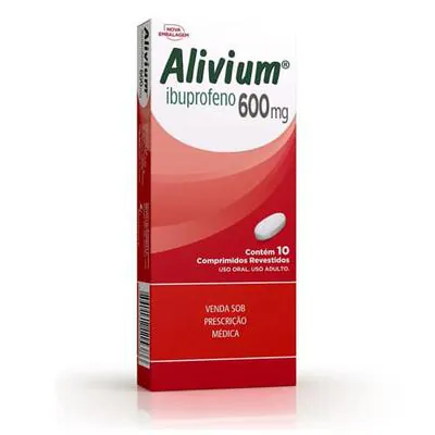 Alivium 600mg 10 Comprimidos